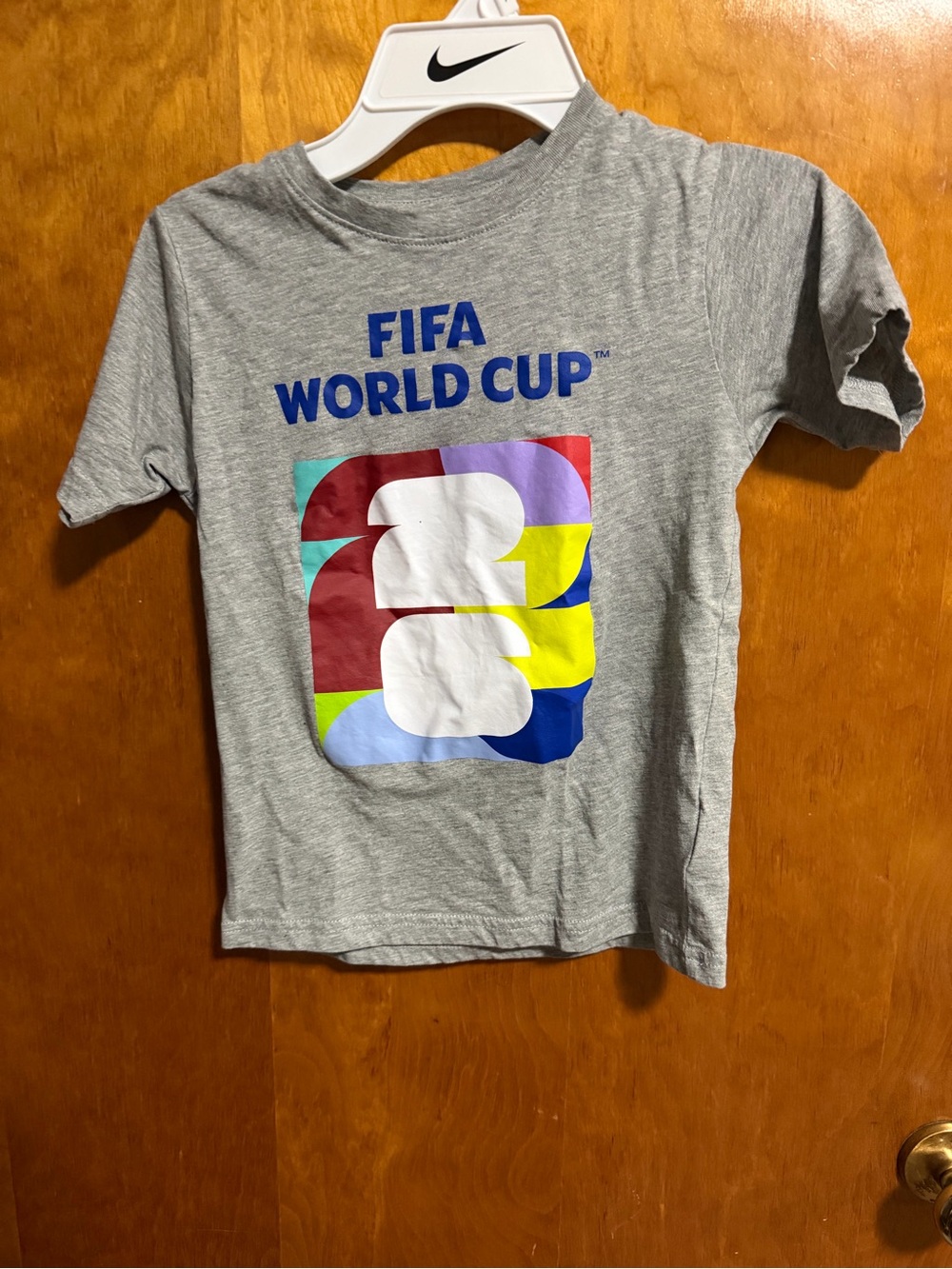 FIFA World Cup Kids Gray Graphic Tee
